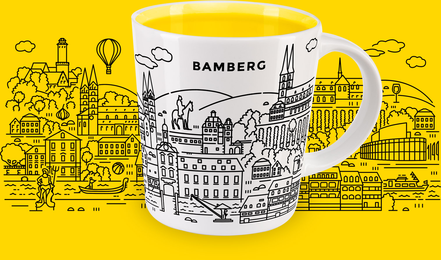 Bamberg Design Tasse